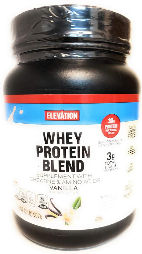 Elevation by Millville Vanilla Protein Powder 32Oz, Pack of 1