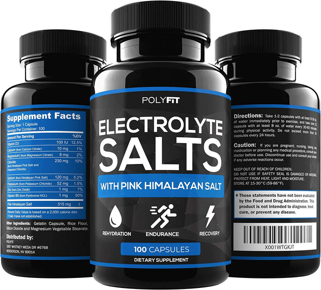 (2 Pack | 200 Salt Pills) Salt Tablets Electrolyte for Runners