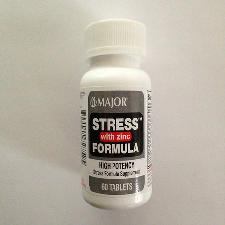 MAJOR STRESS FORMULA W/ZINC TABS ASCORBIC ACID-600 MG 60 TABLETS