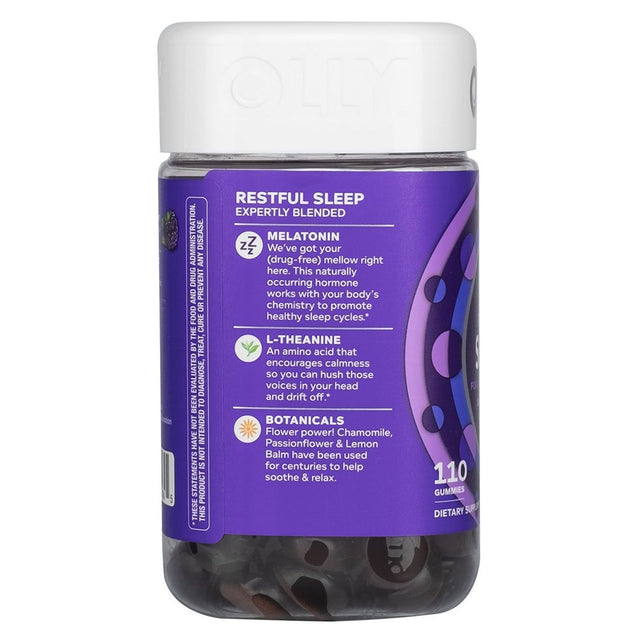 Olly Restful Sleep Gummies, Blackberry (110 Ct.)