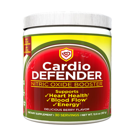 Cardio Defender - L-Arginine Powder with 5,200Mg L-Arginine per Serving- Heart Health Drink Mix