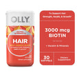 OLLY Ultra Strength Hair Support Softgel, Biotin, Keratin, Minerals, 30 Ct