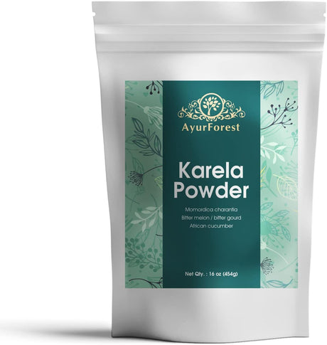 Bitter Melon Gourd Karela Powder Momordica Charantia | 16 Oz /454 GMS Best for Skin Health