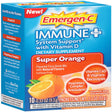 Emergen-C Immune+ System Support, Super Orange 10 Ea (Pack of 2)