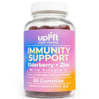 Uplift Immunity Vegan Gummies, Elderberry, Zinc, Vitamin C, 60 Ct Immune Support - Gluten-Free, Non GMO