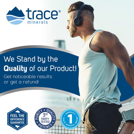 Trace Minerals | Pure Utah Sea Minerals Dietary Supplement | Magnesium, Chloride, Sodium I 1 Gal.