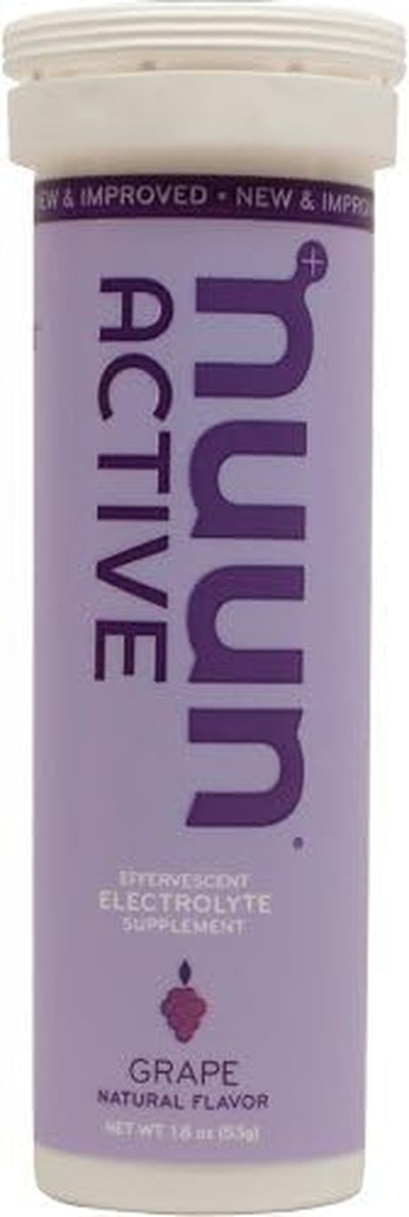 NUUN Grape Sport Electrolyte Tablets, 53 GR