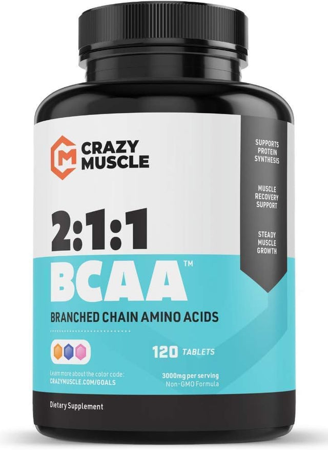 Crazy Muscle Stock up & Save: Get 2 Extra Months of BCAA at 8% Off