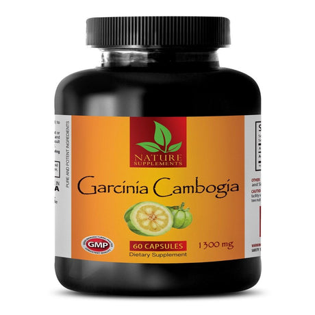 GARCINIA CAMBOGIA 1300Mg - Fat Burner Pills Slim 60 Capsule