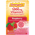 Emergen-C Daily Immune Support Vitamin C Supplement Powder, Raspberry, 10 Ct