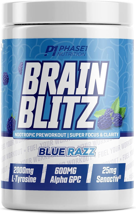 Brain Blitz, Blue Razz - 20 Servings