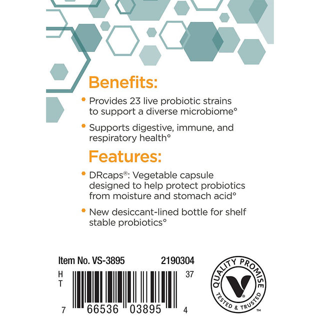 Probiotic - 35 Billion Cfus - Supports Digestive Health (30 Vegetable Capsules)