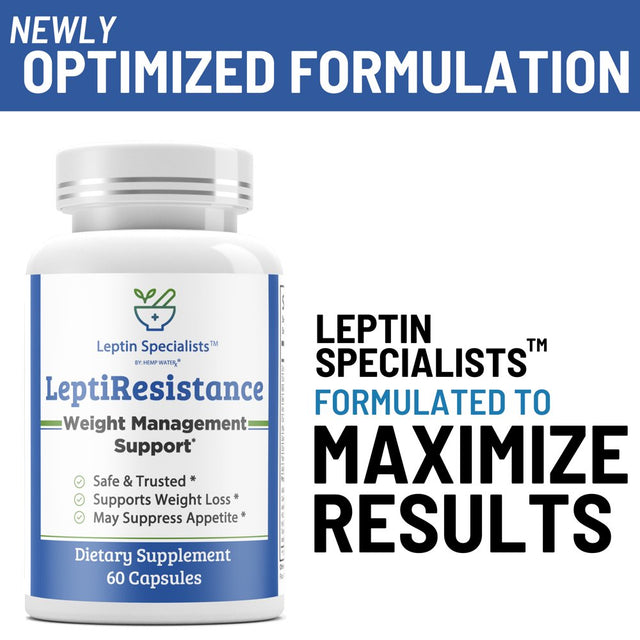 Leptin Ultra Resistance Pills Diet Supplement for Weight Loss W/ Milk Thistle, Turmeric, Berberine & Ginger for Women and Men - Promotes Healthy Liver Detox and Colon Cleanser - 60 Ct - 1 Bottle