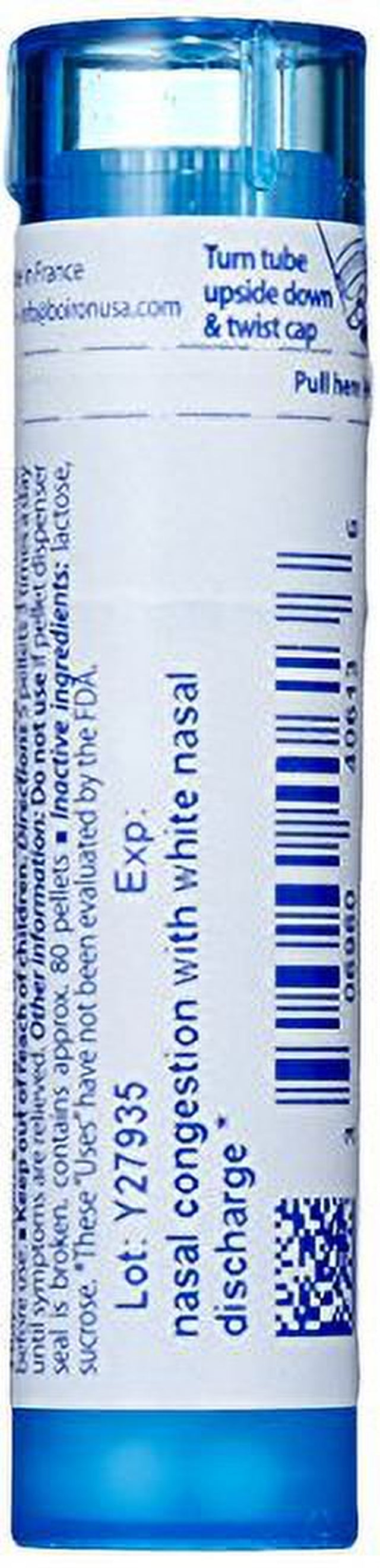 Boiron Kali Muriaticum 30C (Pack of 5), Homeopathic Medicine for Nasal Congestion