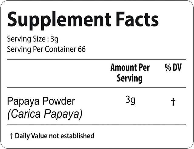 Papaya Leaf Powder (Carica Papaya) | Ayurvedic Herb for Digestion & Increasing Platelets, Herbal Supplement by Bixa Botanical (1 Pound / 16Oz)