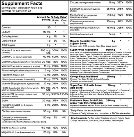 Bio Naturals Children'S Liquid Multivitamin & Immune Booster - Natural Supplement for Kids & Toddlers with Vitamins a B C D3 E, Fiber, Fruits & Vegetables - No Gmos, Gluten, Sugar, Dairy, Soy - 16Oz