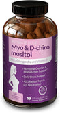 Intimate Rose Myo and D Chiro Inositol Supplement Vitamin D3 and Ashwagandha 120 Capsules