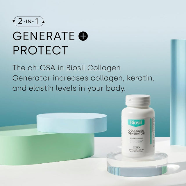 Biosil Vegan Collagen Generator, 30 Liquid Capsules