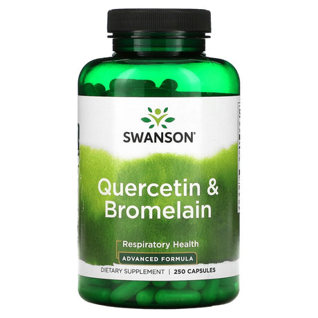 Swanson, Quercetin Bromelain, Respiratory Health, 250 Capsules