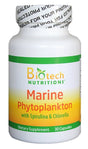 Biotech Nutritions Marine Phytoplankton with Spirulina and Chlorella Vegetable Capsule, 30 Count