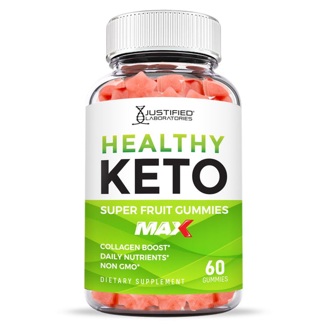 (5 Pack) Healthy Keto Max Gummies Dietary Supplement 300 Gummys