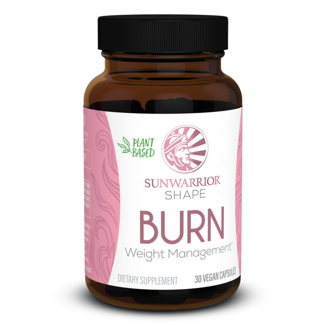 Sunwarrior Organic Weight Management Capsules | Shape - Burn Capsules, 30 Ct