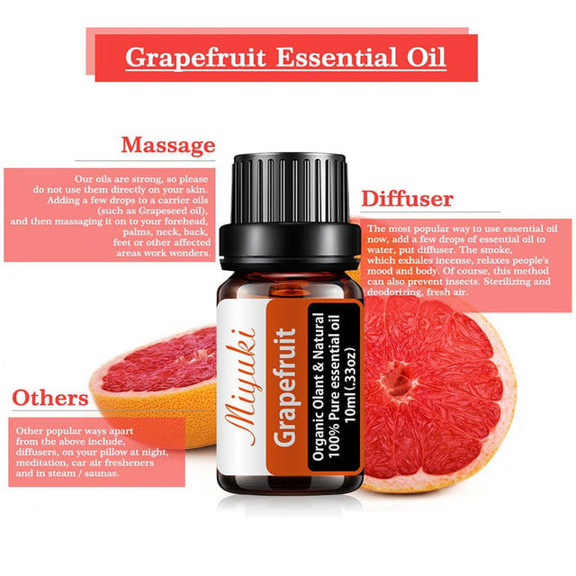 Qepwscx 10ML Herbal Slimming Essential Oil Belly and Legs Burning Firming Serum Grapefruit Essential Oil Clearance