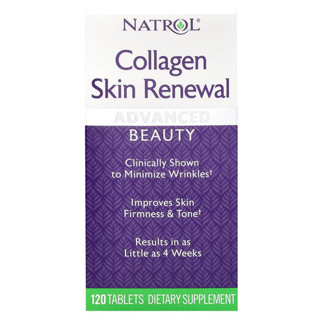 Natrol Collagen Skin Renewal, 120 Tablets