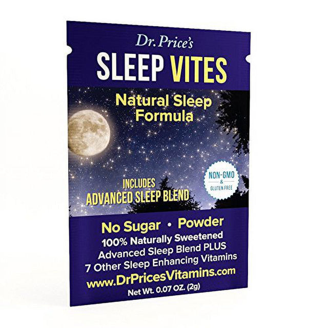 Sleep Vites: Rest and Sleep Support Formula (30 Powder Packets) Drink Mix | Dr. Price'S Vitamins