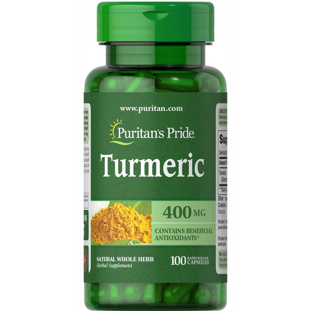 Puritan'S Pride Turmeric 400 Mg-100 Capsules