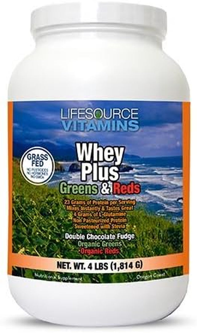 Lifesourcevitamins Whey plus Greens & Reds Phyto Foods (4 Pounds)