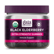 Gaia Herbs Black Elderberry Extra Strength Gummies - 40 Gummies (Up to 20-Day Supply)