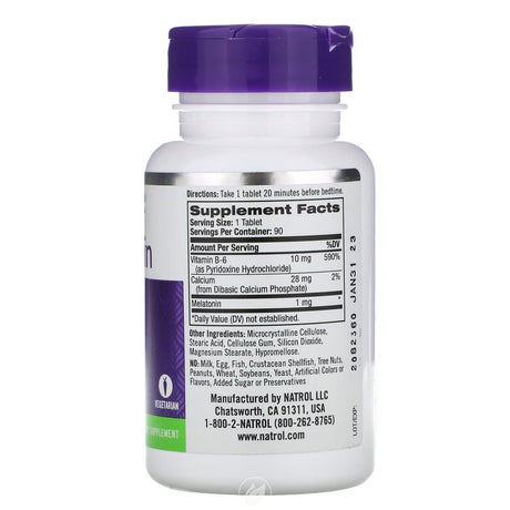 Natrol Melatonin 1Mg 90 Tablet