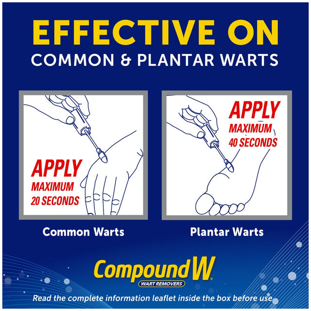 Compound W Freeze off Wart Remover, 8 Applications