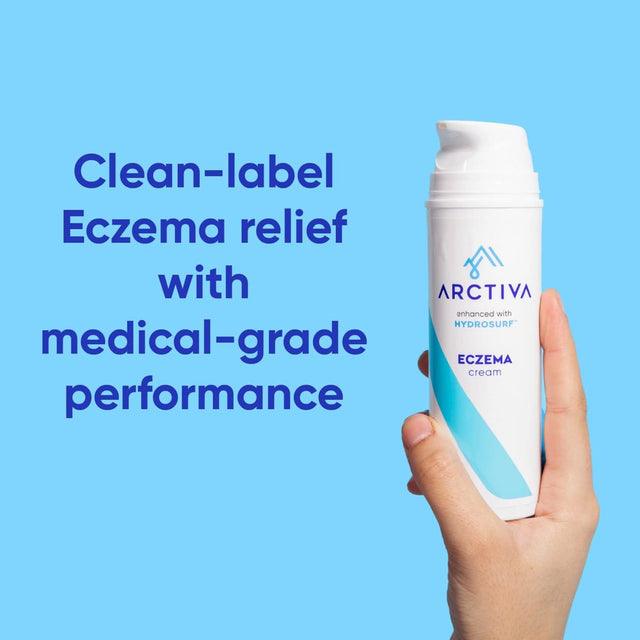 Eczema Cream with 1% Colloidal Oatmeal for Dry & Itchy Skin Relief | Eczema & Atopic Dermatitis Cream Treatment | Patent Pending Hydrosurf Glycolipid Technology for Hydration | 4.5 Fl Oz