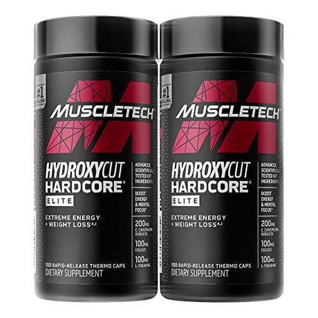 Weight Loss Pills for Women & Men | Hydroxycut Hardcore Elite | Weight Loss Supplement Pills | Weightloss + Energy Pills | Metabolism Booster for Weight Loss | 200 Pills (Packaging May Vary)