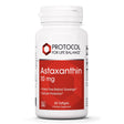 Protocol Astaxanthin 10Mg - Free Radical Quencher, Heart & Eye Health, Immune Support - 60 Softgels