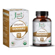 Just Jaivik Organic Gokharu/Tribulus Terrestris/Gokshura/Tablets as Dietary Supplements - 750Mg (90 Tablets) - Vitality Support/Immune Booster/Promote