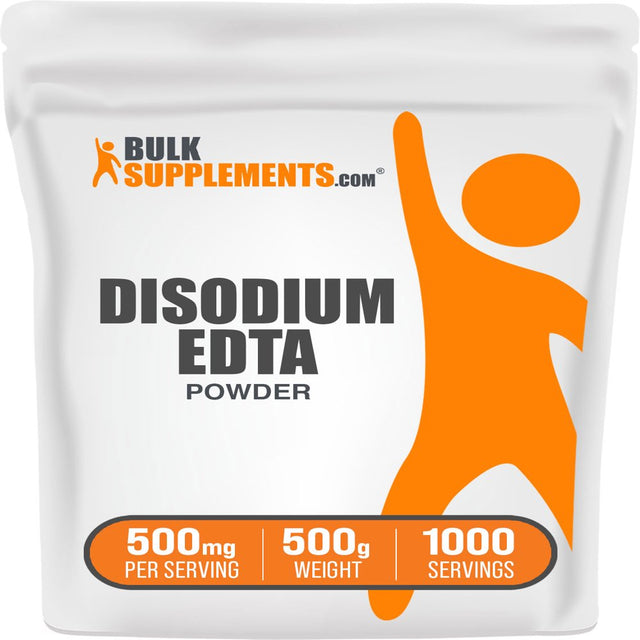 Bulksupplements.Com EDTA Disodium Powder - Kidney Support - Liver Support (500 Grams)