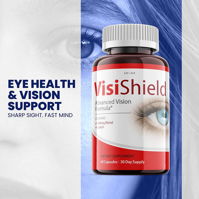 (3 Pack) Visishield - New Advanced Revolutionary Vision Matrix Formula - Supports Healthy Vision - Supplement for Eyes Sight - 180 Capsules