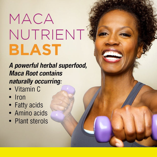 Nature?S Life Maca Root 500Mg Herbal Supplement | Healthy Balance, Energy & Vitality Support | Non-Gmo & Vegan | No Fillers | 100 Vegetarian Caps