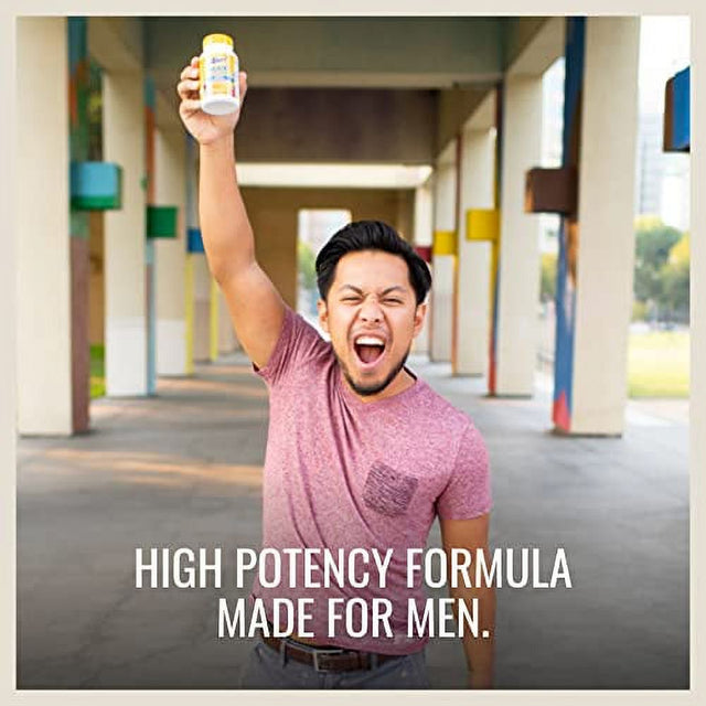 Natureâ€™S Way Alive! Menâ€™S Max3 Potency Multivitamin, Supports Healthy Aging*, Supports Cellular Energy*, B-Vitamins, Gluten-Free, 90 Tablets