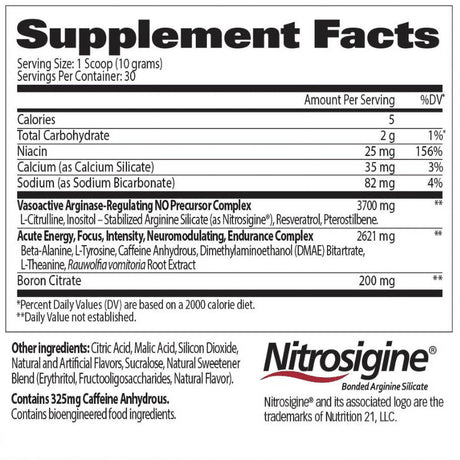 GAT Nitraflex Pre-Workout & Testosterone Booster 30 Servings - Watermelon