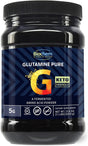 Biochem, Glutamine Pure Powder, 5G of L-Glutamine to Support Muscle Recovery, 17.6 Oz