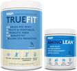 RSP NUTRITION Aminolean Pre Workout Energy (Blue Raspberry 30 Servings) with Truefit Protein Powder (Vanilla 2 LB)