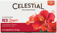 Celestial Seasonings Tea Caffeine Free Herbal Tea, Red Zinger 20 Ea (Pack of 2)