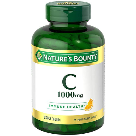 Nature'S Bounty Vitamin C Supplement for Immune Health 100Mg, 300 Caplets - Pack of 3