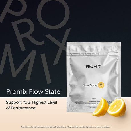 Promix Nutrition Flow State - Caffeine Free, L-Tyrosine & Theacrine - Synergistic Blend of Herbs, Vitamins & Amino Acids