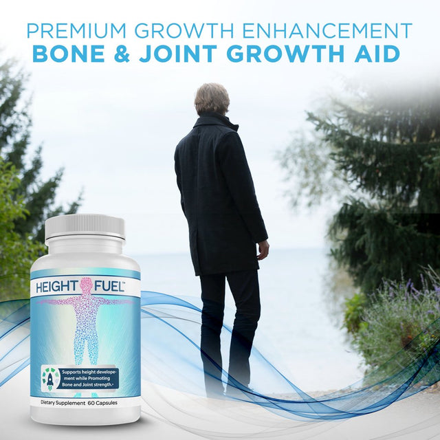 Maximum Strength Height Support| Natural Bone & Joint Growth Formulation | Doctor Recommended | Maximize Height Potential | 13+ | Non-Gmo | 60 Veggie Caps