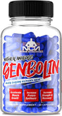 Muscle Builder GENBOLIN Muscle Building Workout Supplement Men Women Pre Workout Recovery Muscle Natural Anabolic Enhanced Strength Energy Boost Stamina Muscle Growth 60 Pills- NCN Supps